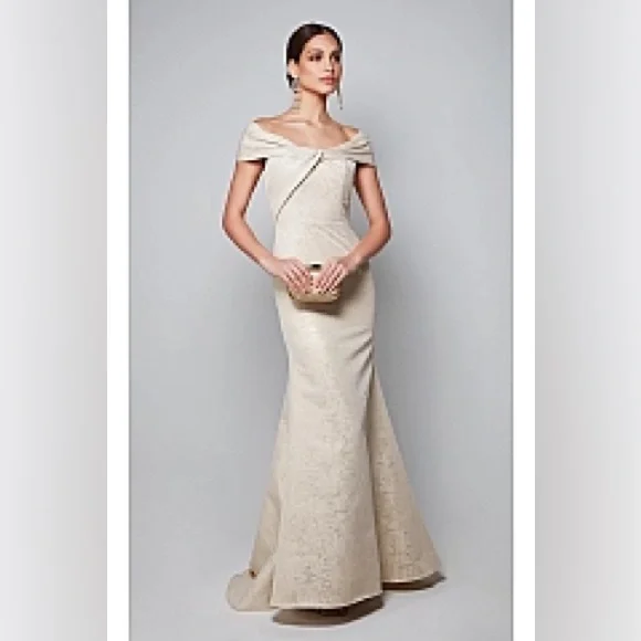 ALYCE PARIS 27613 in Silverlake/Gold Size 18 UNALTERED! NWT - Picture 7 of 13